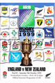 England v New Zealand 1999 rugby  Programme